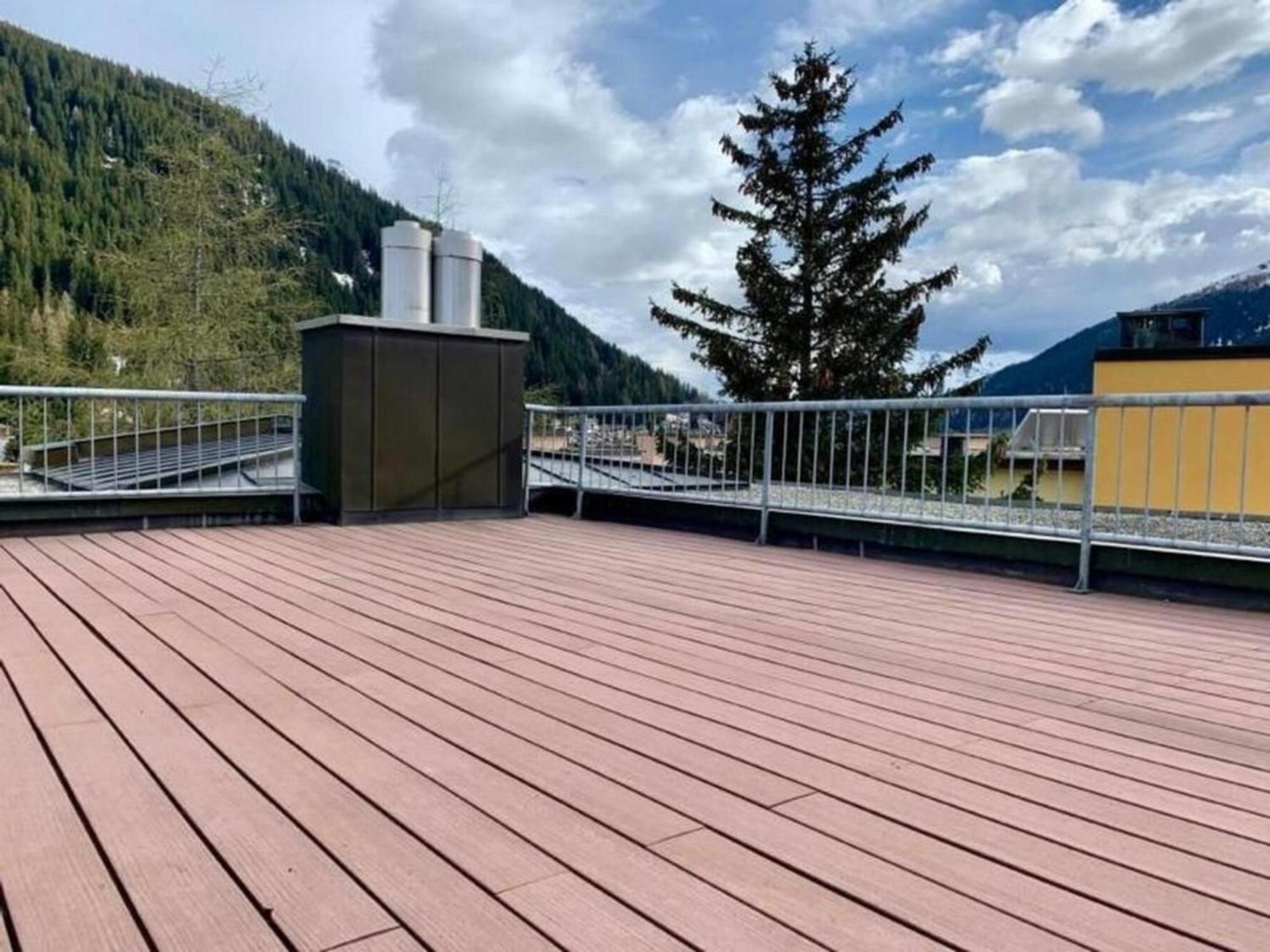 Ferienwohnung Gian, Zentral Mit Garagenstellplatz Davos Esterno foto